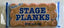 Uncle Al'S Old Fashioned Stage Planks, Pack of 12