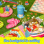 Hawaiian Shaved Ice Party Kit with 20 Syrup Flavors in 16Oz. Bottles, 200 Snow Cone Cups, 200 Spoon Straws, and 20 Pouring Spouts. Great for Birthday Parties. Allergy-Friendly