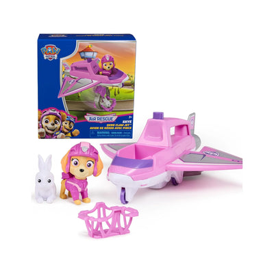 Air Rescue Skye Action Figure & Hero Claw Jet Plane with Retractable Claw, Rescue Basket & Bunny, Kids Toys for Boys & Girls Ages 3+