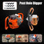 52 Cc Gasoline Engine Single-Cylinder 2-Stroke Post Hole Digger with 4 In./6 In./8 In. Bits
