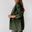 Ashirexll Winter Jackets for Women, Winter Coats for Women, Womens Solid Color Long Sleeve Turndown Collar Button up Casual Blazer Jacket No Hood