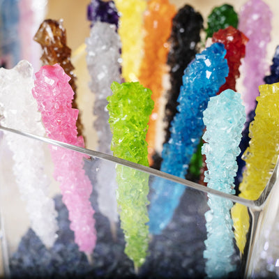Extra Large Rock Candy Sticks - Candy Buffet - 36 Espeez Assorted Sticks - For