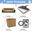 Payusd Dog Bed for Large Medium Small Dogs Orthopedic Dog Sofa Bed Non Slip Pet Couch with Removable Washable Cover Supportive Egg Crate Foam S to XL