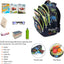 3Pcs Boys Dinosaur Backpack Set with Lunch Box Pencil Case, School Book Bag for Kids Elementary Preschool 1