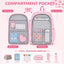 GOKTOW Girls Backpack School Bag for Students Kids Book Bag with Multiple Pockets Splash-Proof Children'S Backpack