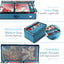 Blue Large Christmas Wrapping Paper Storage Box