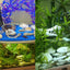 Resin Dinosaur Skull Aquarium Ornament Mini Dinosaur Tank Decoration Betta Fish Small Dinosaur Skull Fish Reptile Tank with Holes Aquarium Landscape Reptile Hideout Caves