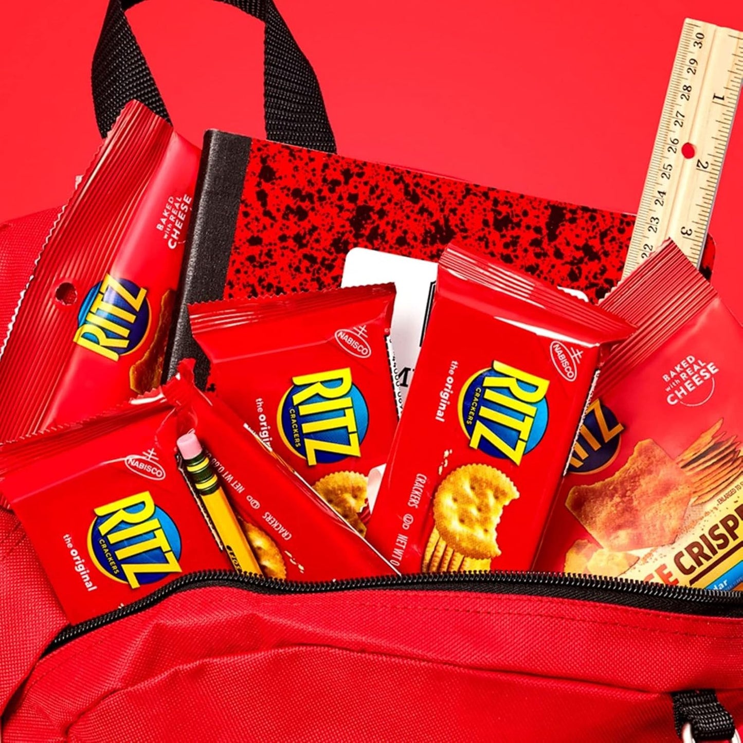 RITZ Original Crackers, 20 Snack Packs (6 Crackers per Pack)