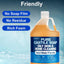 1 Gallon Pure Castile Soap Liquid EWG Verified Unscented | Oily Skin&Hard Water Friendly Organic Castille Hand Soap Refill, 128 Oz, Home Cleaning, Body Wash, , Concentrate Unscented