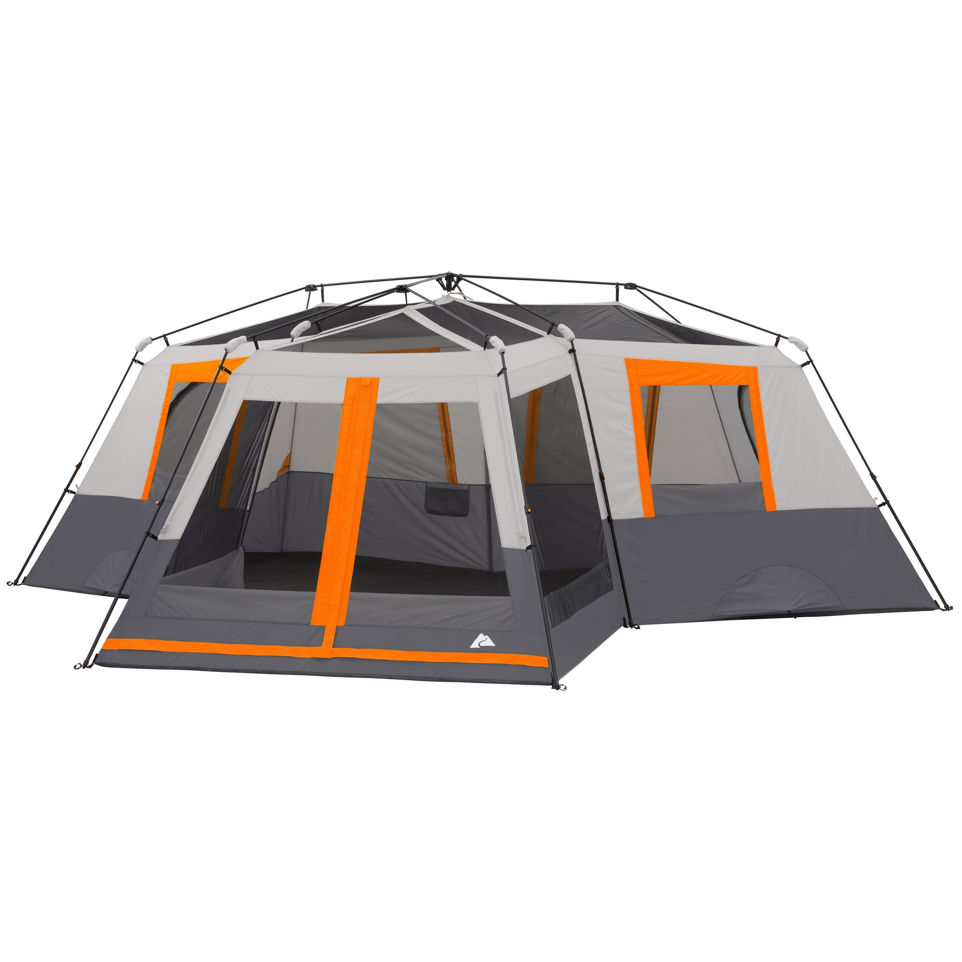 Ozark Trail 20' X 18' 12-Person 3-Room Instant Cabin Tent with Screen Room, 56.5 Lbs