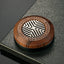 Wood+Metal Car Air Freshener Luxury Simple Design Car Perfume Vintage Good Smell Car Ornament Fragrance