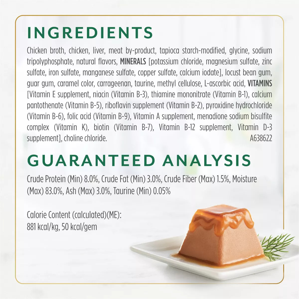 Fancy Feast Gems Chicken Flavor Adult Wet Cat Food - 2Oz/2Ct