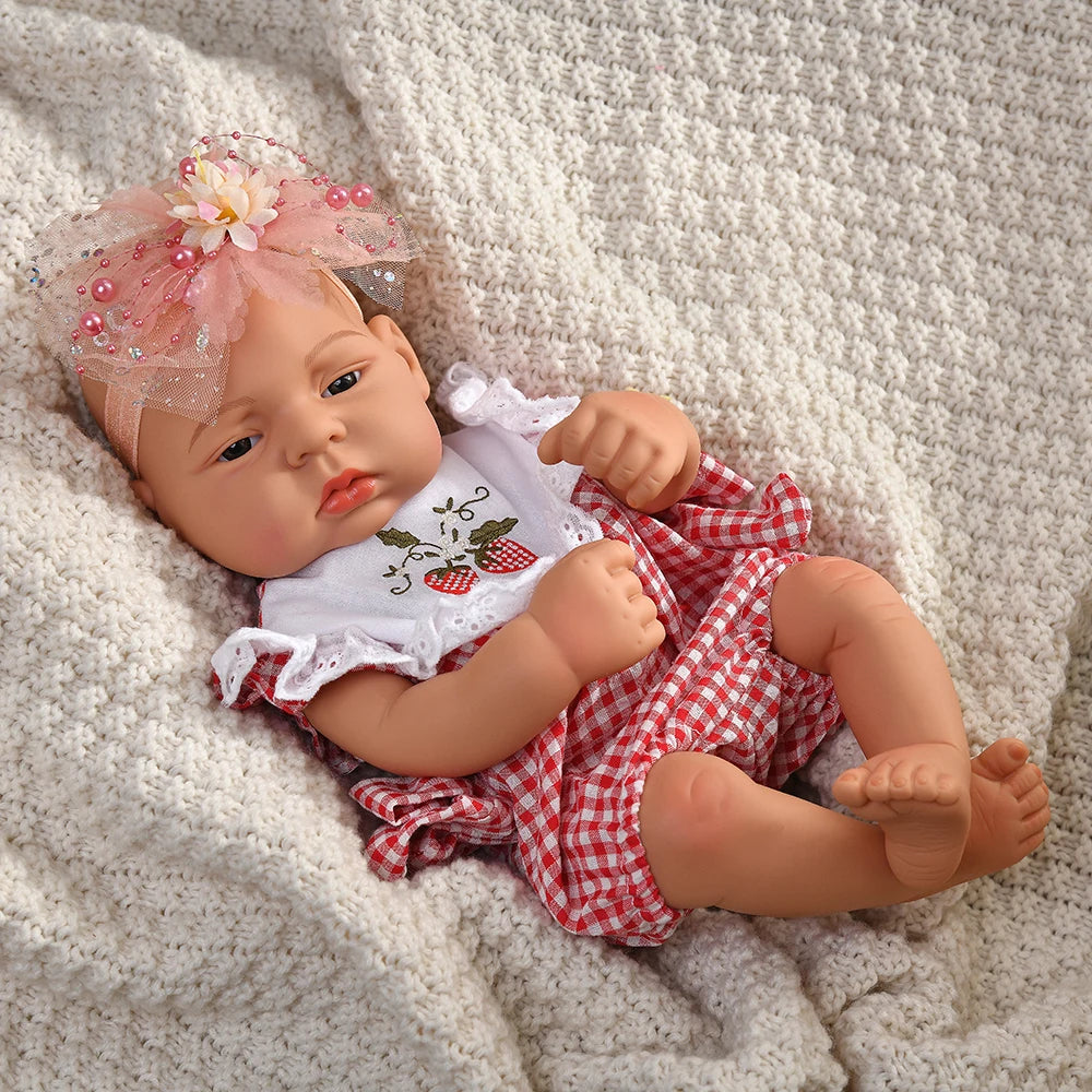 15.75Inch Dolls 40Cm Reborn Dolls Dolls Toys Lifelike Reborn Dolls Full Body Vinyl Dolls Cute Doll Toys Birthday Gift for Women