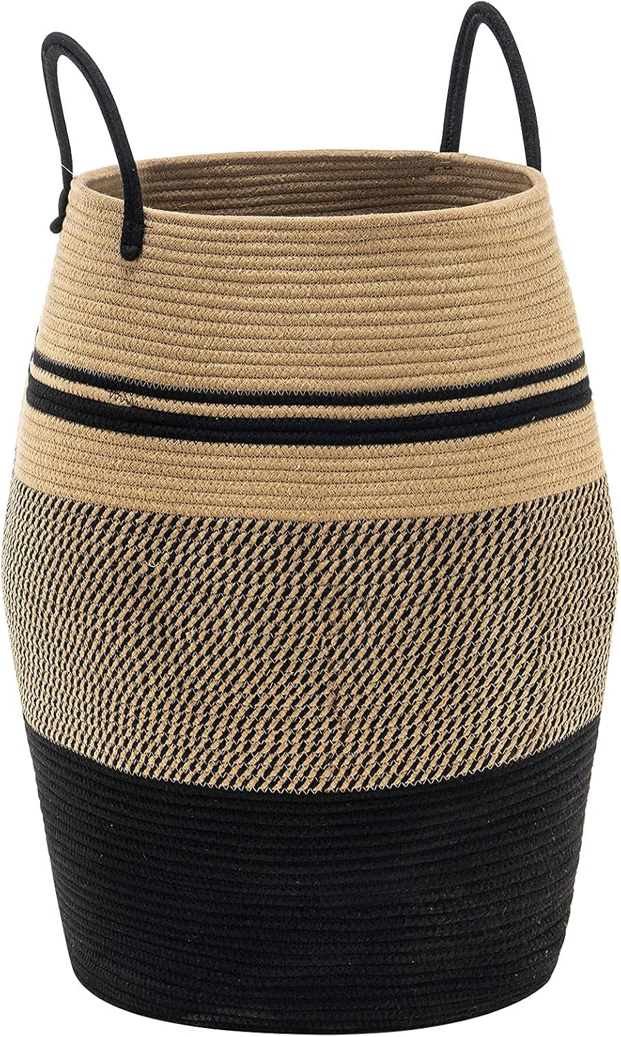Large Laundry Basket Hamper Woven Blanket Basket Clothes Hamper