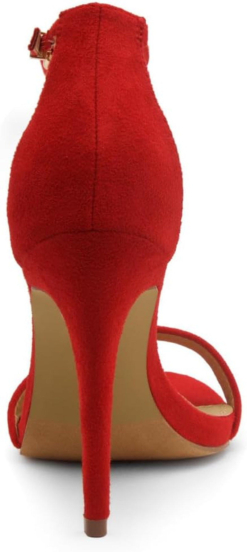 Shoe Land Women’S High Heels – Open Toe Stiletto Heels with Adjustable Ankle Strap | Dressy Sexy Strappy Heeled Sandals for Wedding, Prom, Party & Evening Wear