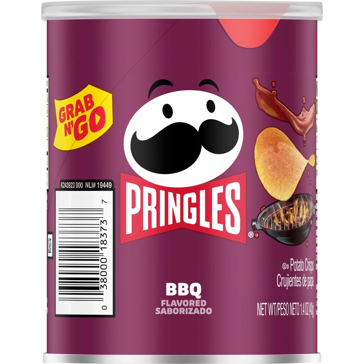 Pringles Potato Crisps Chips, Lunch Snacks, Variety Pack, 22Oz Pack (16 Cans)