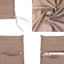 Stoa Paris King Duvet Cover Set 3Pcs, 300TC Silk-Like All-Season Luxury Satin Bedding, Skin & Hair Safe, Home Decor, Hidden Zipper + 2 Pillow Shams 20X40”, No Comforter Included, Versailles:Champagne