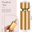 2Pcs 50Ml Glass Spray Bottle for Perfume,Refillable Travel Perfume Atomizer Bottles,Black&Gold Portable Cologne Atomizer Empty Bottle.(Black&Gold)