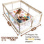 Beavtaens Baby Play Mat for Floor, Fits 71X59 Playpen, Non-Slip, Soft for Infants, 0-4 Years, Animal