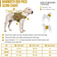 ONETIGRIS Dog Backpack for Medium & Large Dogs, Nylon Backpack for Dogs Tactical Pet Backpack with Side Pockets for Hiking Walking Training Running (Brown, Medium)