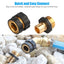3/4" Garden Hose Quick Connect Water Hose Fit Female Male Connector Set Fitting