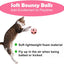 Foam Soccer Balls Cat Toys - Pack of 12