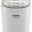 VEVOR Bread Maker, Dough Machine 15 Menus in 1, Non-Stick Ceramic Pan Automatic Breadmaker with Non-Gluten Setting, Whole Wheat Bread Making, Digital, Programmable, 3 Loaf Sizes, 3 Crust Colors, White
