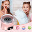 Cotton Candy Machine,Pink Cotton Candy Maker 500W Candy Floss Sugar Maker Machine Birthday Party Gift