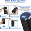 Foldable Water Dispenser with 1200Mah Lithium Battery for 5 Gallon Bottle, Automatic Stable Water Pump, Portable Drinking Water Jug Pump for Kitchen, Home, Office, Camping, Living Room, Beach (Black)