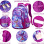 3Pcs Boys Dinosaur Backpack Set with Lunch Box Pencil Case, School Book Bag for Kids Elementary Preschool 1