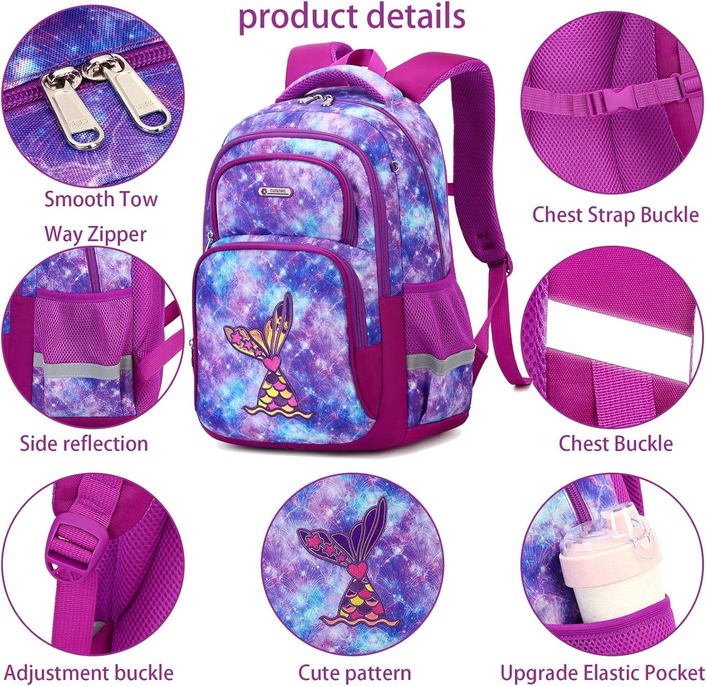 3Pcs Boys Dinosaur Backpack Set with Lunch Box Pencil Case, School Book Bag for Kids Elementary Preschool 1