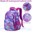 3Pcs Boys Dinosaur Backpack Set with Lunch Box Pencil Case, School Book Bag for Kids Elementary Preschool 1