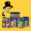 (4 Pack) PLANTERS Honey Roasted Peanuts, Party Snacks, Plant-Based Protein, 16 Oz Jar
