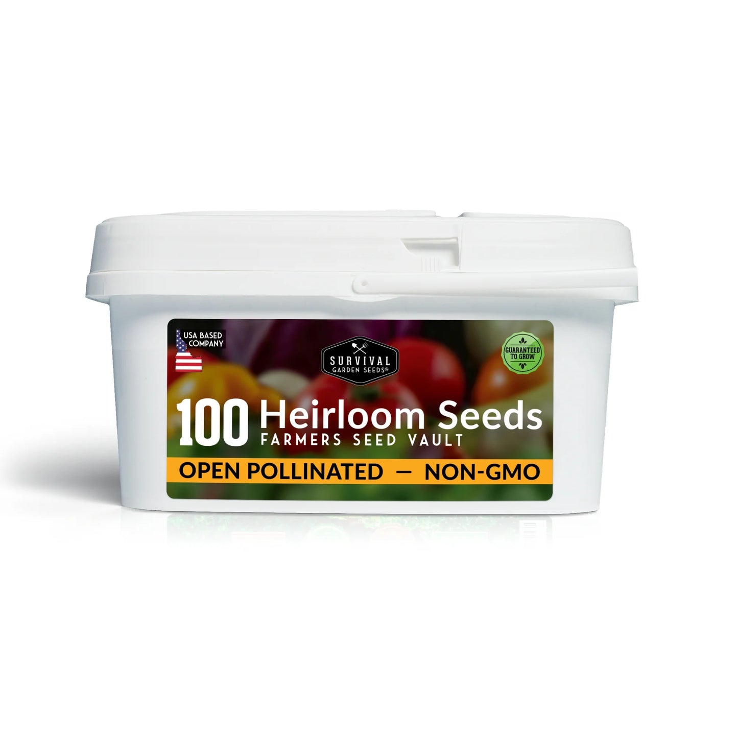 Unlock Your Green Thumb with the 100 Pack Farmer's Kit of Non-GMO Heirloom Vegetable Seeds - Perfect for Emergency Preparedness and Sustainable Gardening!