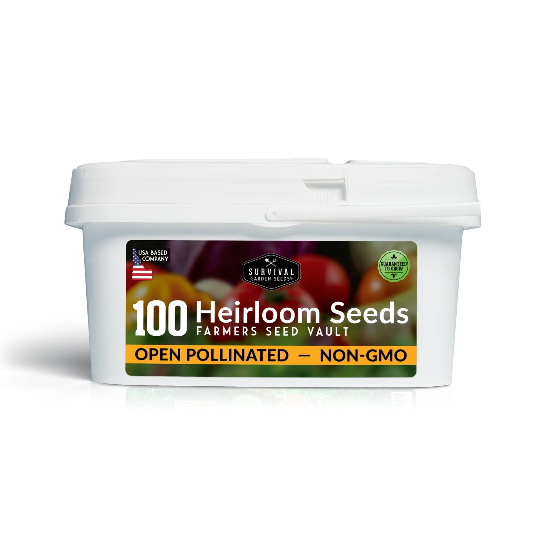 Unlock Your Green Thumb with the 100 Pack Farmer's Kit of Non-GMO Heirloom Vegetable Seeds - Perfect for Emergency Preparedness and Sustainable Gardening!