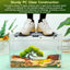 Gecko Tank & Reptile Terrarium Kit with Heat Lamp, Spray Bottle, Tools & Hideout - Perfect Habitat for Lizards, Snakes, Turtles, Hermit Crabs, Frogs, Jumping Spiders 12.5X6X7 Inch