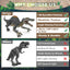 Richgv Remote Control Dinosaur Toys for Boys Kids, Electronic RC Robot Toy Walking Roaring Spray Dinosaur Gift for Birthday Christmas for Kids 3-8 Year