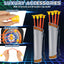 Huge Wave 2 Pack Bow and Arrow Sets for Boys Aged 5-12, Kids Light up Archery Set Shooting Toys, Indoor Outdoor Shooting Target Games for Christmas Birthday Gift