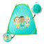 Cocomelon 3Pc Tent Set with Pillow and Flashlight, Aqua, Unisex, Toddler