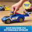 Search & Rescue, Chase Rescue Cruiser Vehicle with 2 Figures, Police Car Toy with Pull-Back Action, Kids Toys for Boys & Girls Ages 3+
