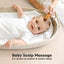 Baby Hair Brush Set for Newborns - Soft Goat Bristle Wooden Baby Brush and Comb Set Newborn Grooming Kit for Cradle Cap, Durable & Gentle, Boy, Girl Infant Essentials Care Kit (Regular, Walnut)