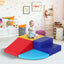Niamvelo Baby Climb & Crawl Foam Play Set , 4-Piece Set Foam Climbing Blocks Toddler Climbing Toys for Child Development, Motor Skills