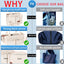 ZHMO Canvas Tote Bag for Women,Women'S Bags Crossbody Bags Work Laptop Tote Bag Large Handbags Purse for Travel Nurse Teacher