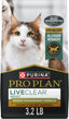 Purina Pro Plan Liveclear Cat Food Weight Management and Cat Allergen Reducer Chicken and Rice Formula - 3.2 Lb. Bag