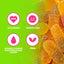 Shameless Snacks - Healthy Low Calorie Snacks, Low Carb Keto Gummies (Gluten Free & Non GMO Candy) - 6 Pack Wild Worms