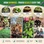 Organo Republic 18 Culinary Herbs Seeds Variety Pack - 10,180+ Heirloom, Non-Gmo, Herbs Seeds