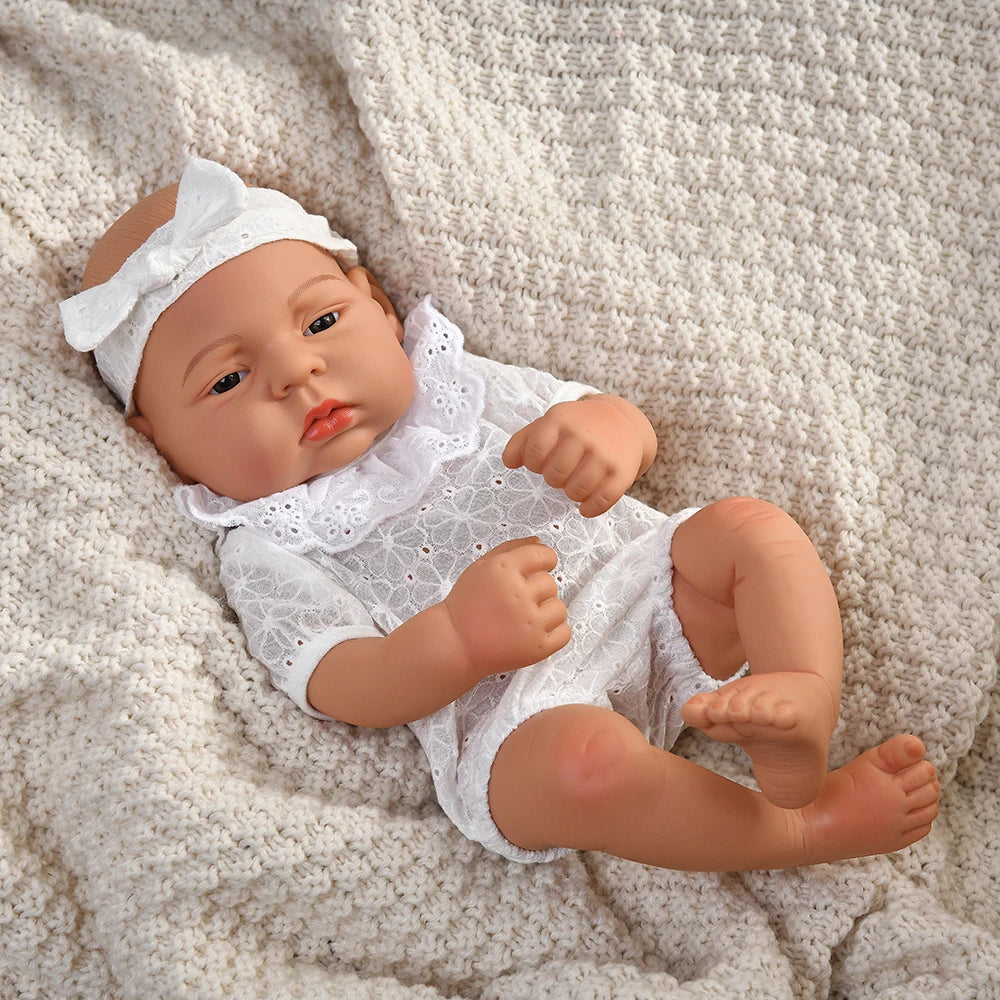 15.75Inch Dolls 40Cm Reborn Dolls Dolls Toys Lifelike Reborn Dolls Full Body Vinyl Dolls Cute Doll Toys Birthday Gift for Women