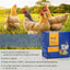 Calcium-Rich Non-Gmo Chicken Feed 85X More Calcium than Mealworms 5Lb Molting Supplement for Hens Ducks Turkeys