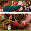 Skylety 36 Pcs Mini Christmas Ornaments, Glitter Balls