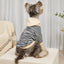 Matching Dog and Owner Clothes - Mom Dad Dog Sweatshirt Hoodie Separately Sold, Striped Sweaters for Small Dogs Cats,Cat Birthday Christmas Outfits (Large, Pet-Black)